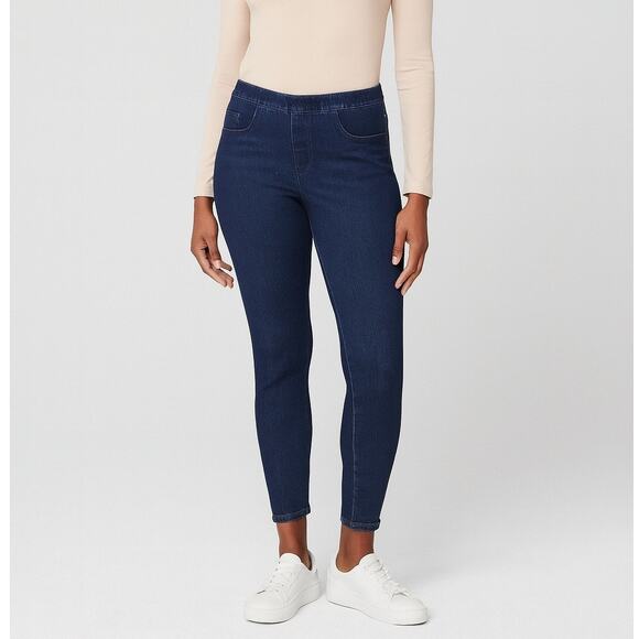 Spanx Jean-ish Ankle Leggings Twilight Rinse - Picture 1 of 8